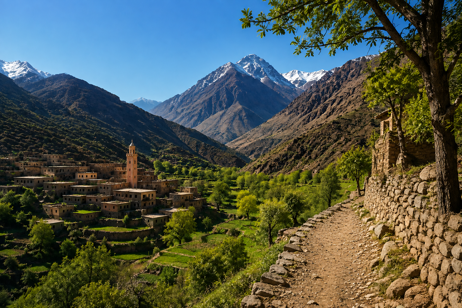 village haut atlas