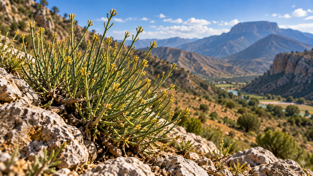 Une plante du haut atlas maroc morocco