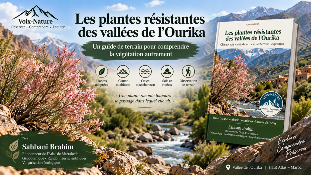 Les plantes résistantes des vallées de l’Ourika Un guide de terrain par Sahbani Brahim